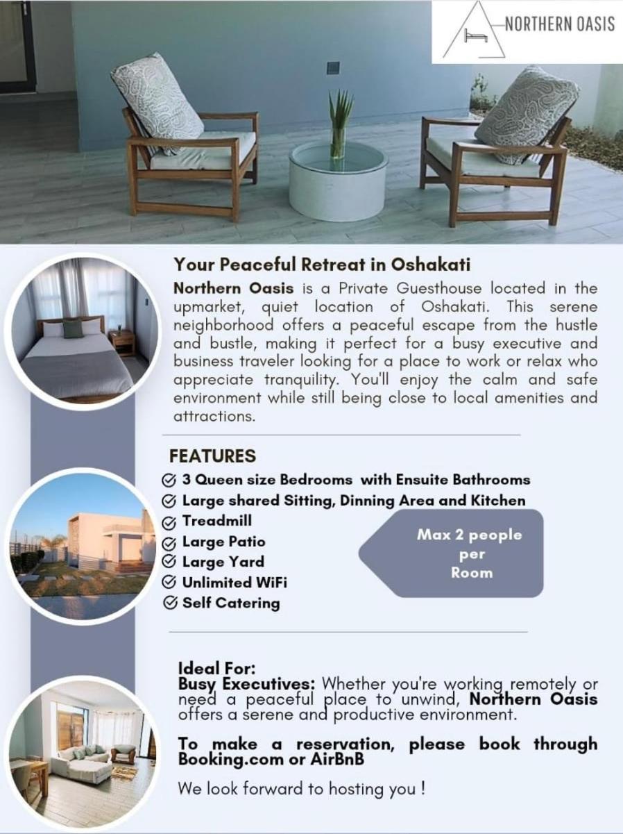 Northern Oasis Hotel Oshakati Buitenkant foto